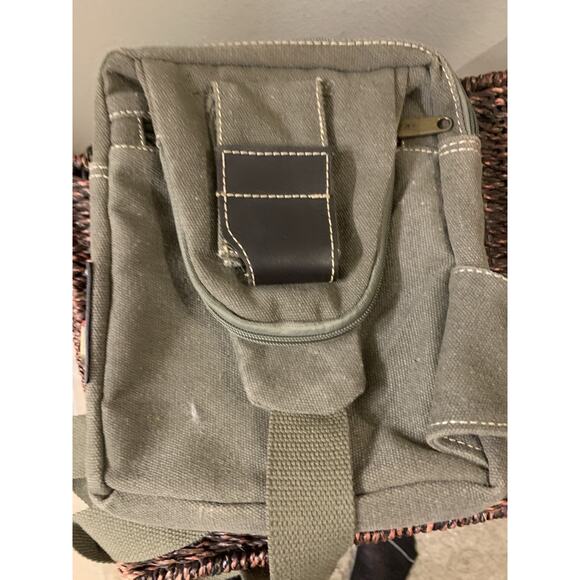 Diesel Crossbody Bag Spare Parts Green Utility Shoulder Bag - Picture 10 of 12